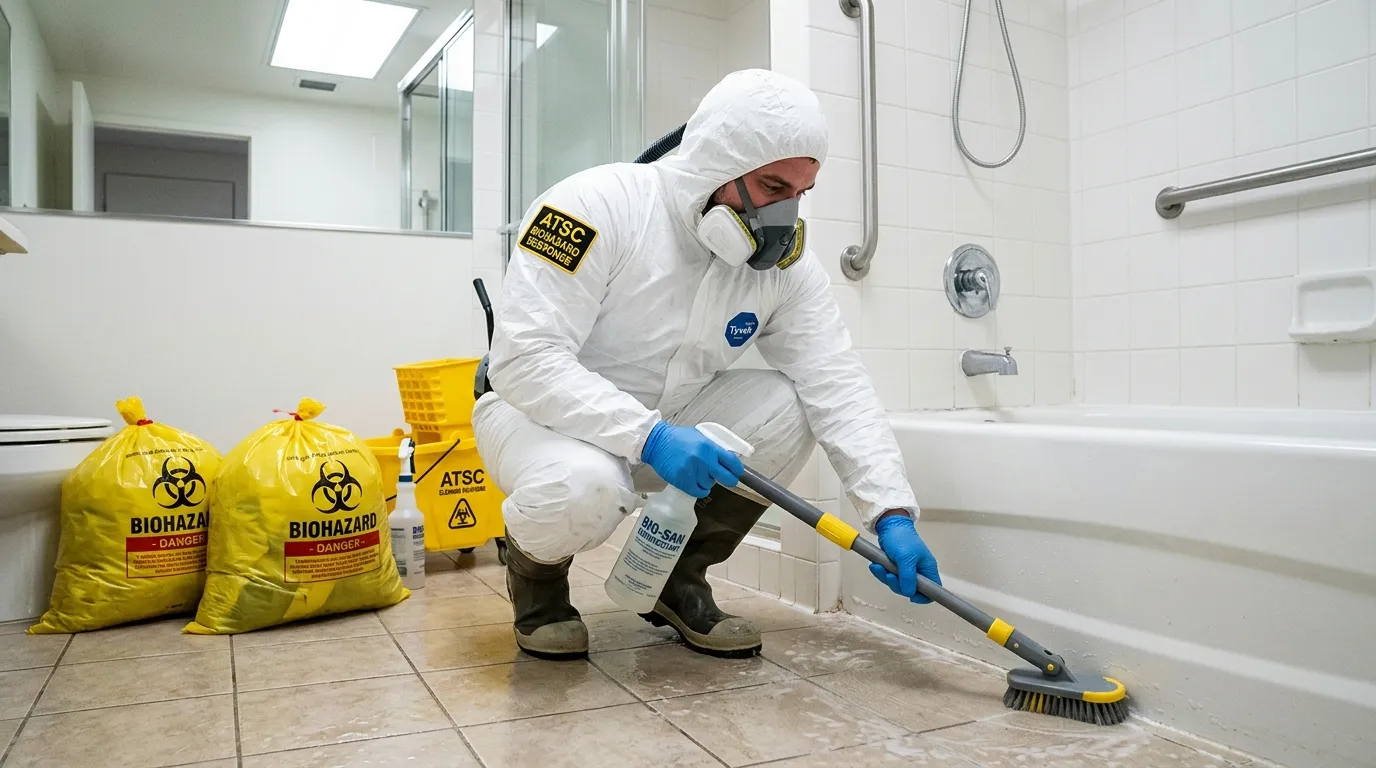 Decontamination equipment deployed for Blood Cleanup in North Port